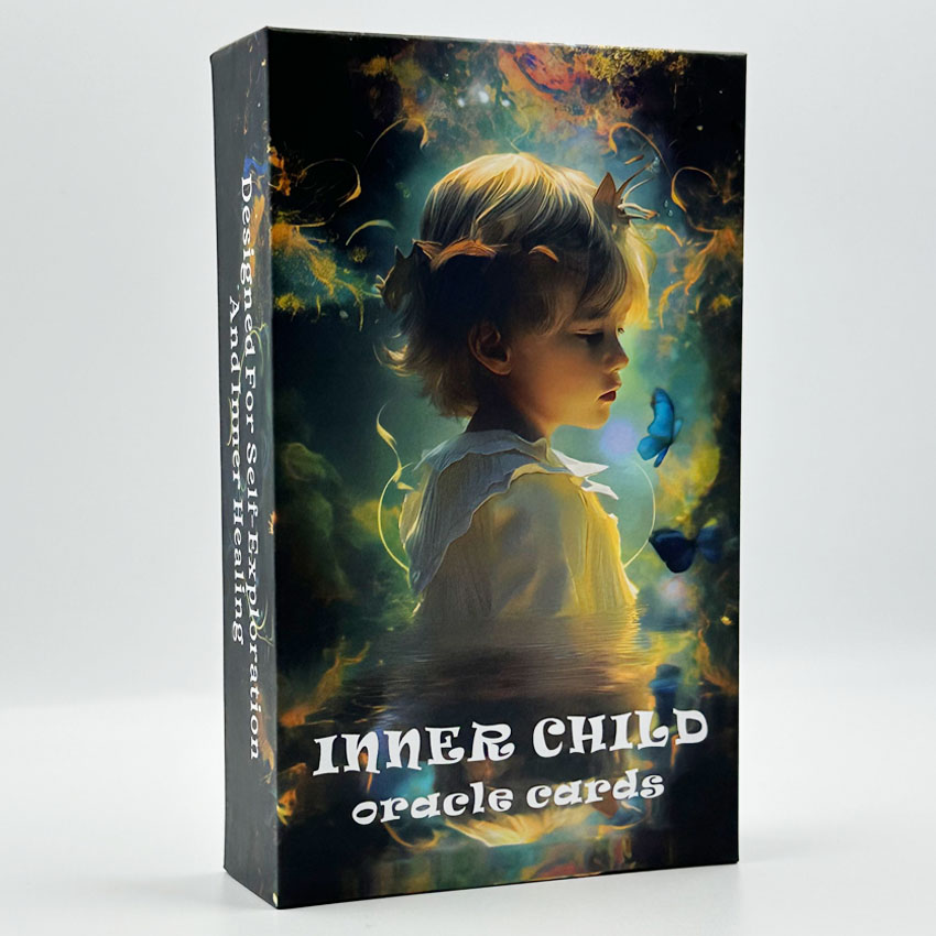 Tarot Cards Deck With Guidebook - Cartes Oracle pour enfant intérieur, cartes