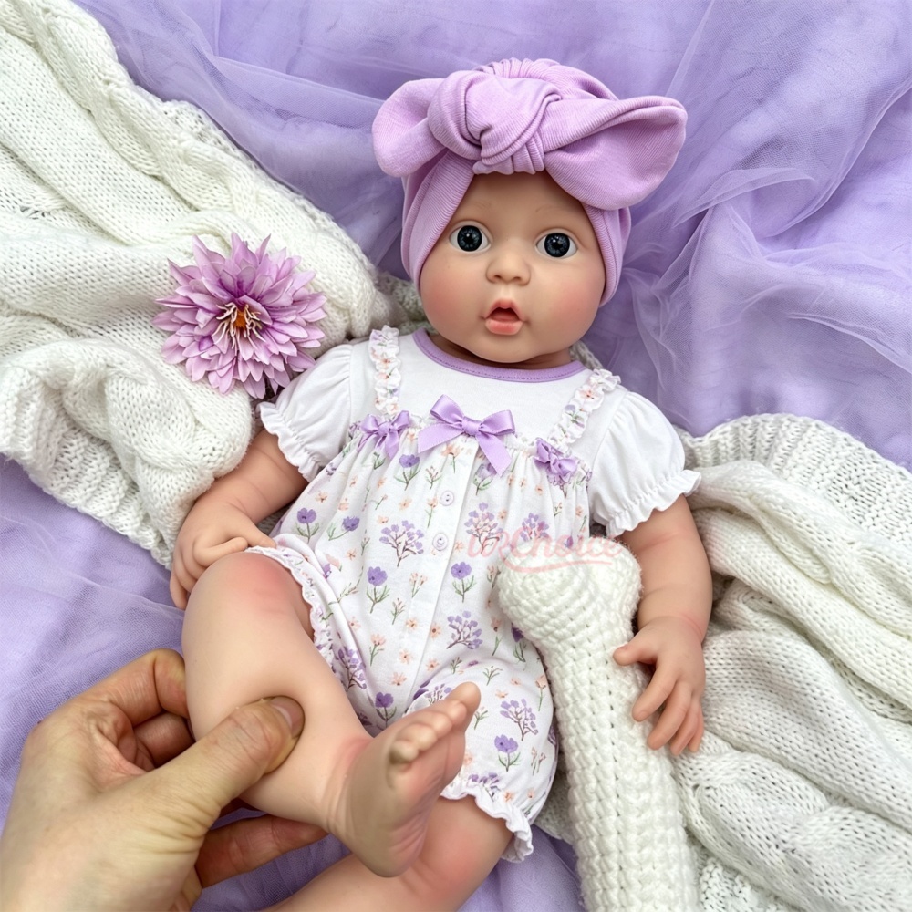 Reborn Baby Doll Silicone Realistic - Poupée Reborn en Silicone Faite Main
