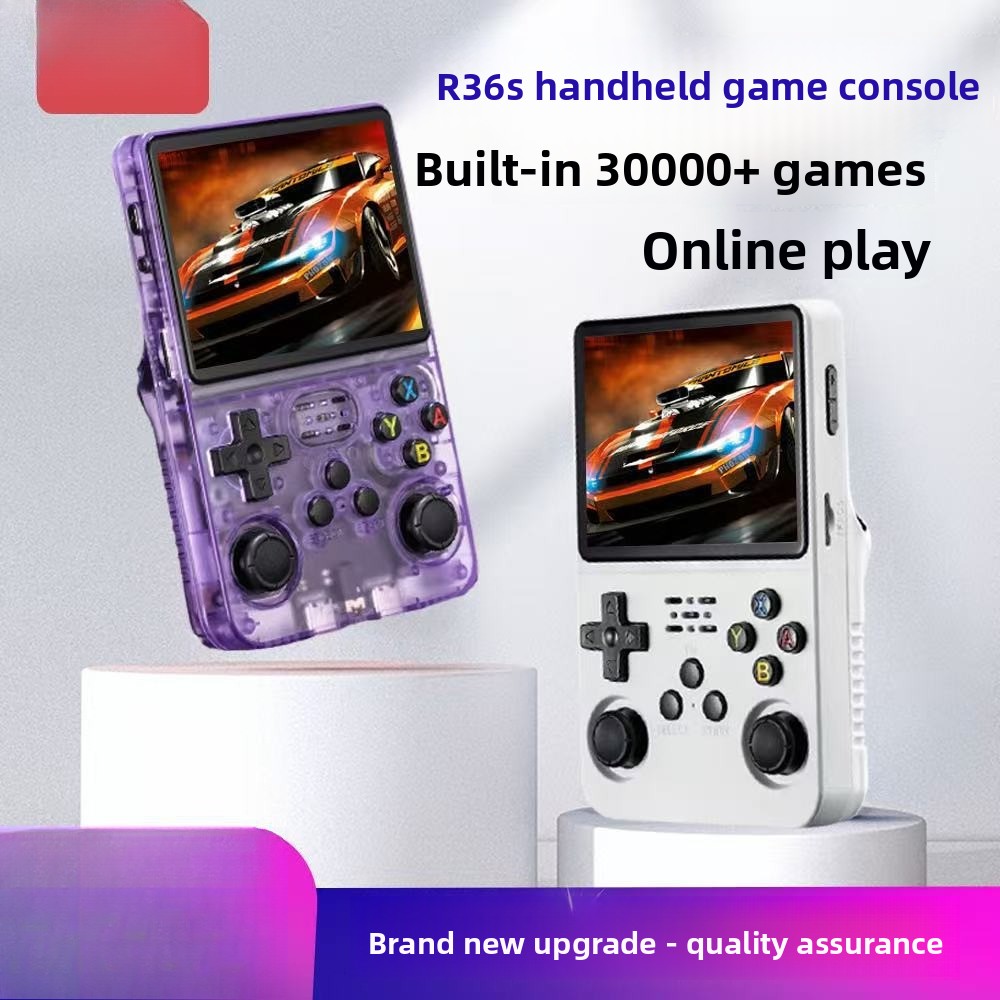 Retro Handheld Game Console R36S - Console de jeu portable open source
