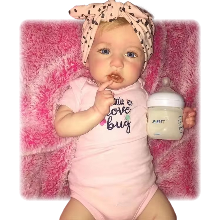 Reborn Baby Doll Silicone Realistic - Poupées reborn en silicone réaliste de