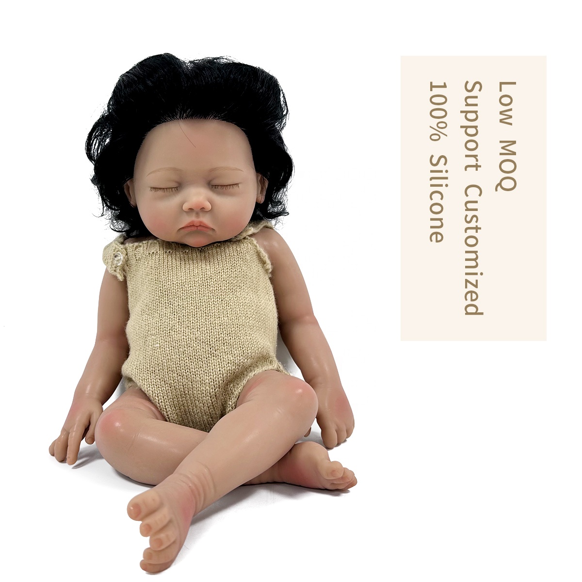 Poupées réalistes pour filles  - Reborn Baby Doll Silicone Realistic avis et prix
