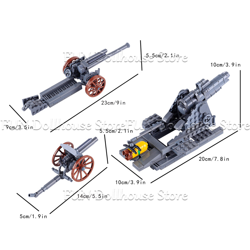 MOC WW1 Figurine de soldat mil - Lego Compatible Military Tank avis et prix