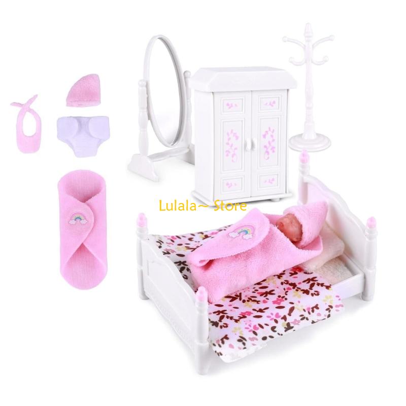 Y4qa 3inch Miniature Baby Doll - Reborn Baby Doll Silicone Realistic avis et prix