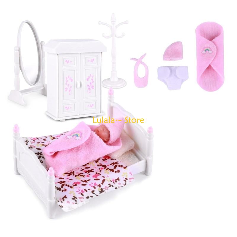 Y4qa 3inch Miniature Baby Doll - Reborn Baby Doll Silicone Realistic avis et prix