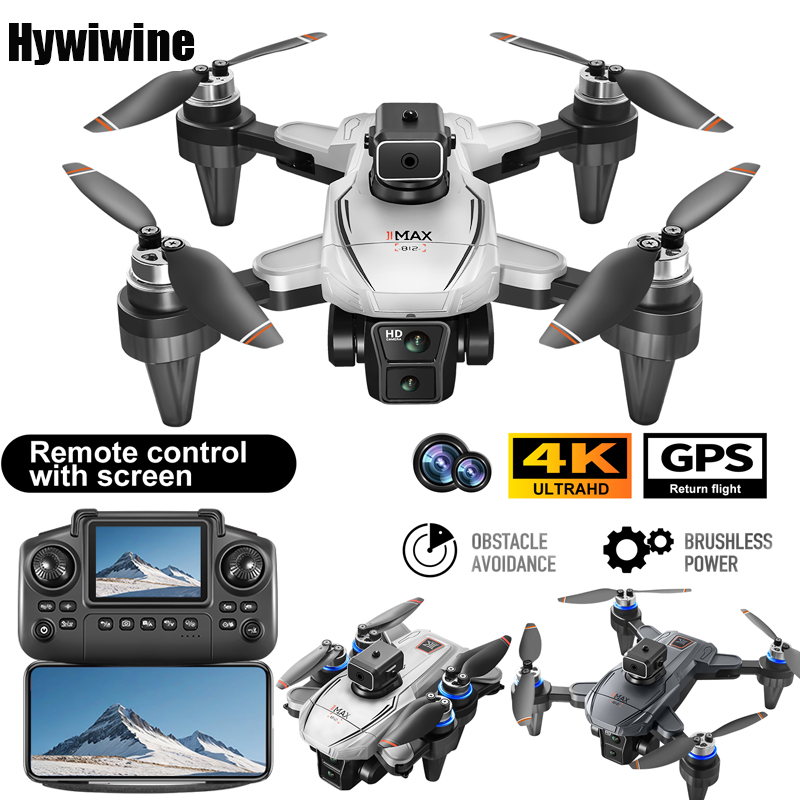 Drone GPS RC avec écran 4K pro - Fpv Brushless Rc Drone 4K avis et prix