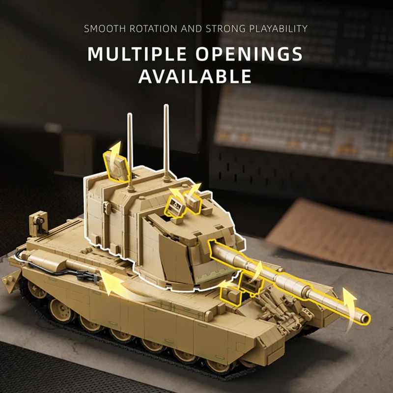 2080 pièces – Blocs de constru - Lego Compatible Military Tank avis et prix