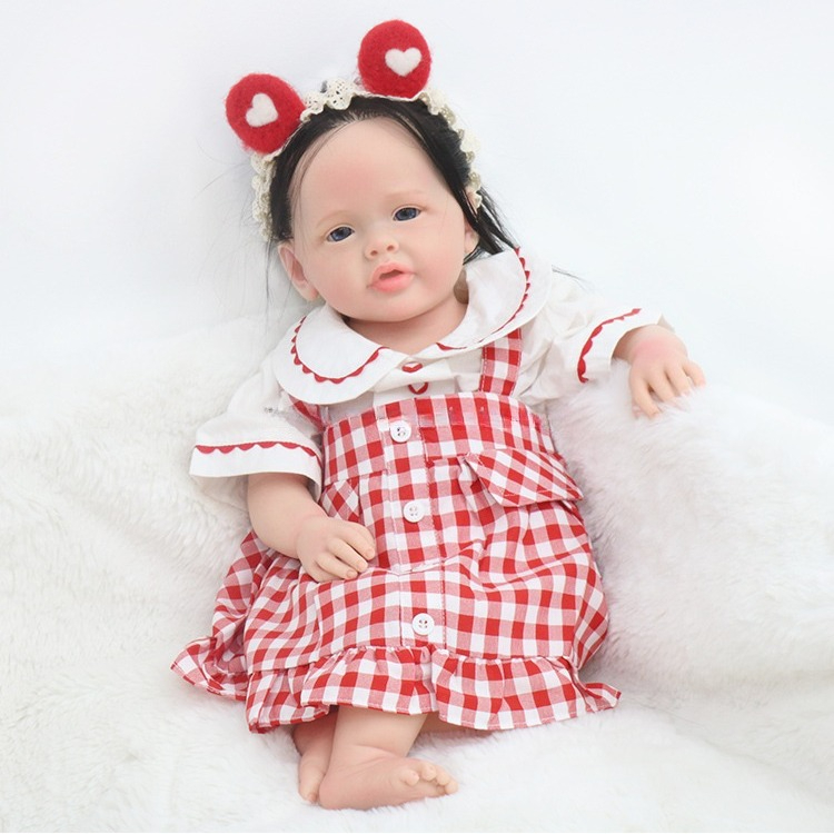 Poupée Bébé Reborn Fille en Si - Reborn Baby Doll Silicone Realistic avis et prix