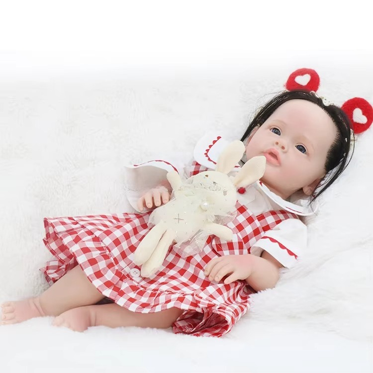 Poupée Bébé Reborn Fille en Si - Reborn Baby Doll Silicone Realistic avis et prix