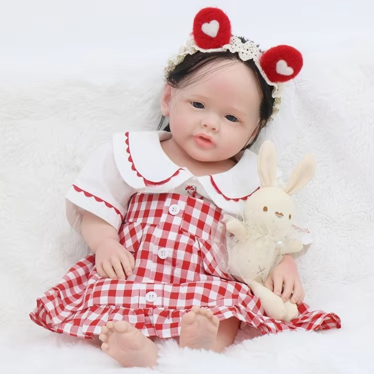 Poupée Bébé Reborn Fille en Si - Reborn Baby Doll Silicone Realistic avis et prix